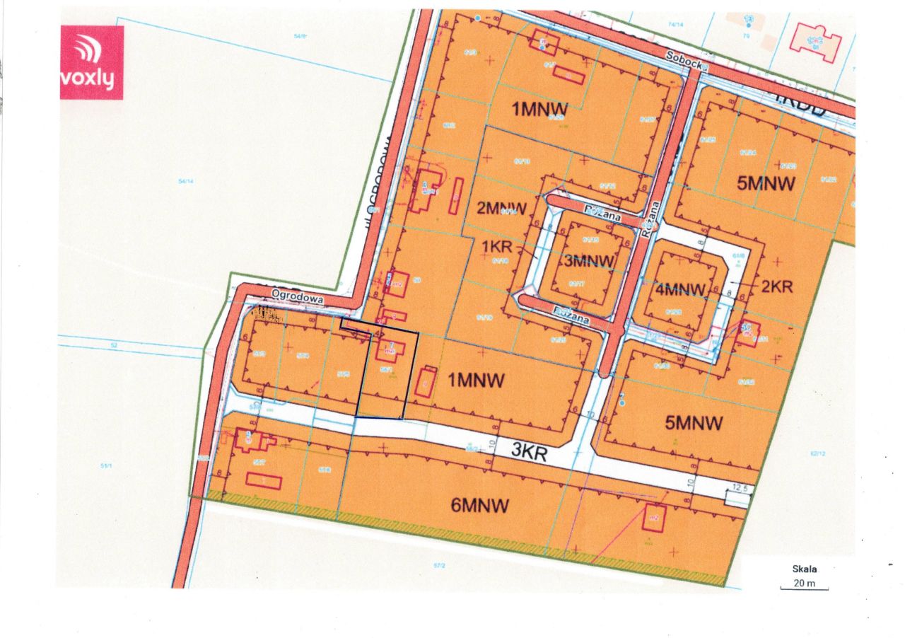 Działka budowlana Rostworowo, ul. Ogrodowa. Zdjęcie 2