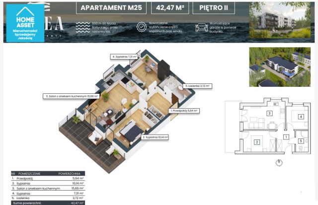 Mieszkanie 3-pokojowe Gdańsk Sobieszewo, ul. Kwiatowa. Zdjęcie 16