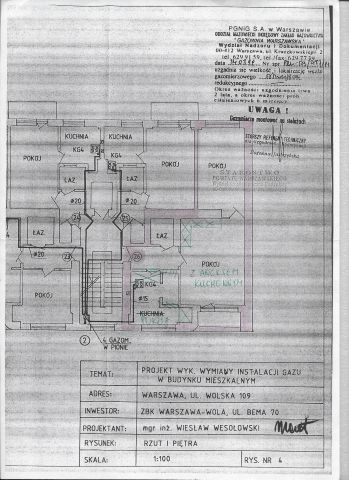 Mieszkanie 3-pokojowe Warszawa Wola, ul. Wolska. Zdjęcie 15