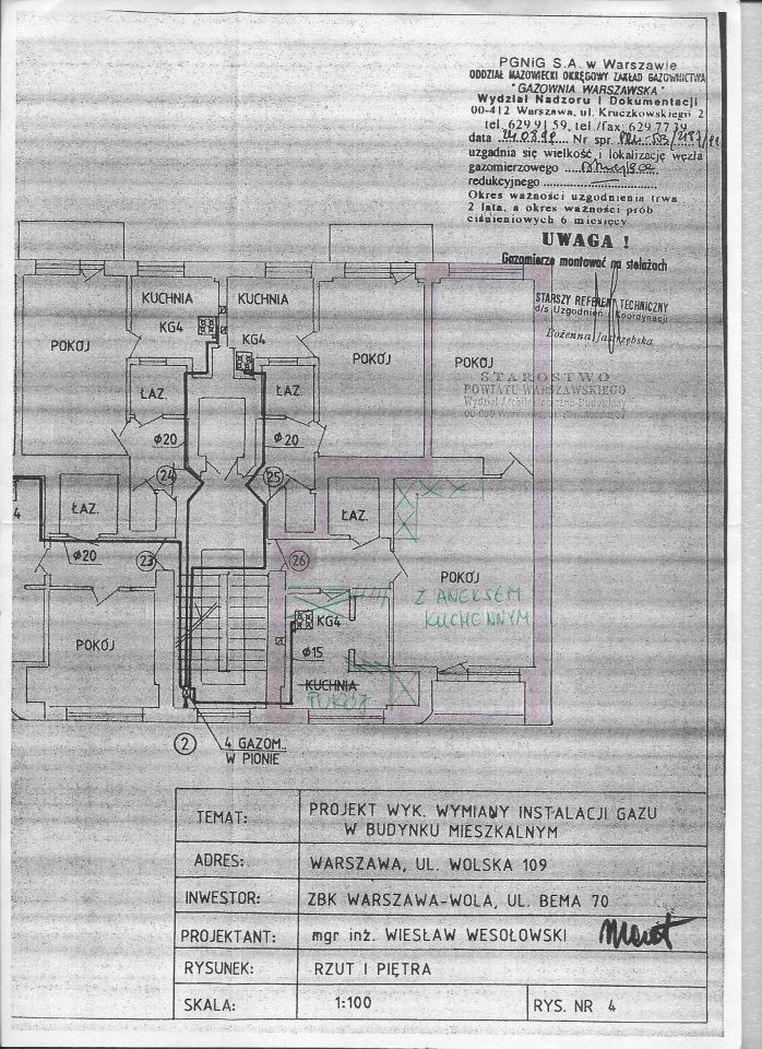 Mieszkanie 3-pokojowe Warszawa Wola, ul. Wolska. Zdjęcie 15