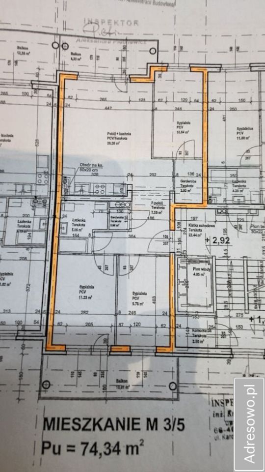 Mieszkanie 4-pokojowe Szczecin Śródmieście, ul. Stefana Lewandowskiego. Zdjęcie 10