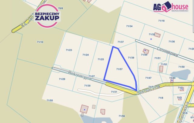 Działka inwestycyjna Nowy Dwór Wejherowski, ul. Rekreacyjna. Zdjęcie 2