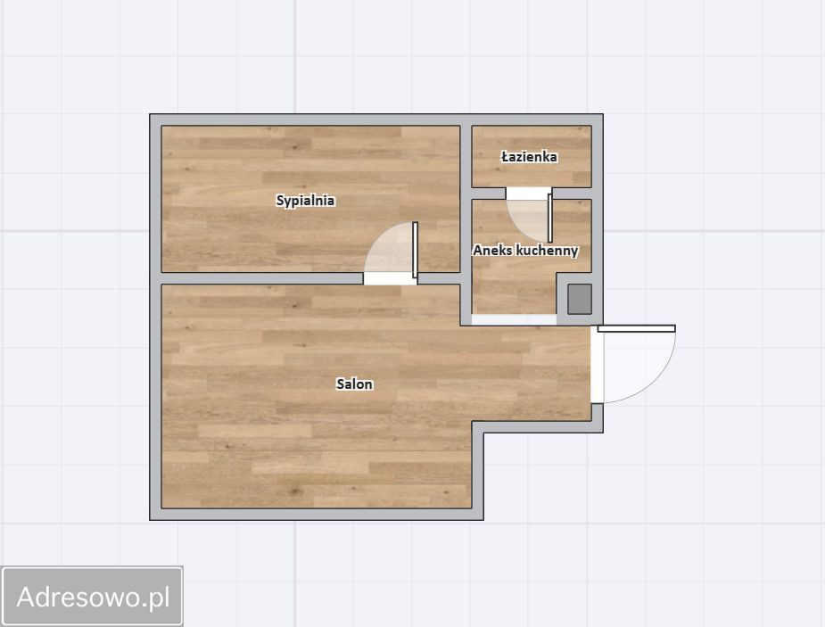 Mieszkanie 2-pokojowe Wrocław Śródmieście, ul. kard. Stefana Wyszyńskiego. Zdjęcie 14
