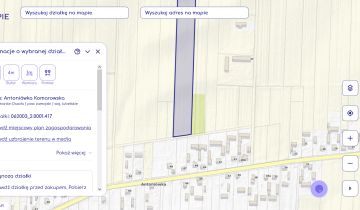 Działka rolna Antoniówka