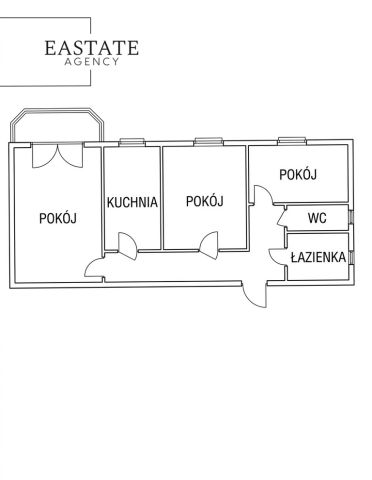 Mieszkanie 3-pokojowe Katowice, ul. Ligocka. Zdjęcie 8