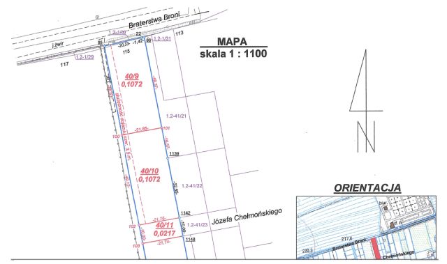 Działka budowlana Zamość Karolówka, ul. Braterstwa Broni. Zdjęcie 1