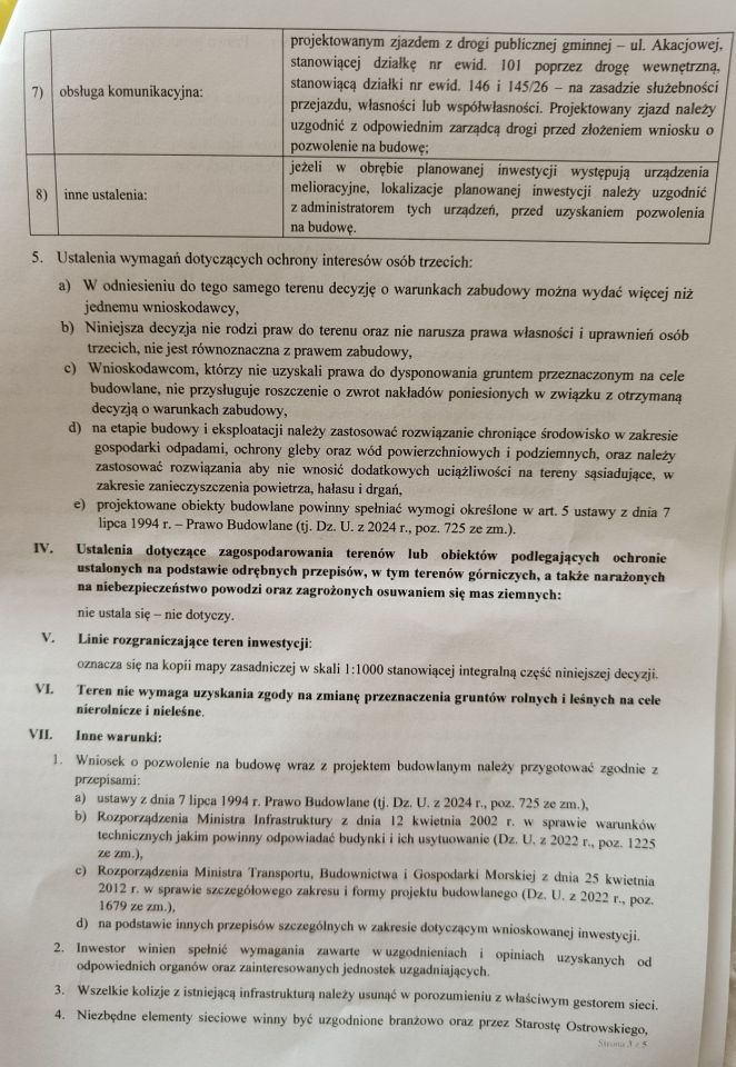 Działka budowlana Karski, ul. Akacjowa. Zdjęcie 5
