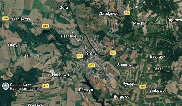 Działka rod Śrem