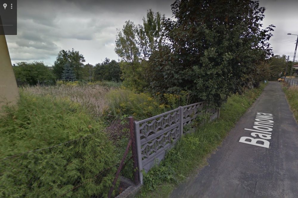 Działka budowlana Częstochowa Stradom, ul. Balonowa