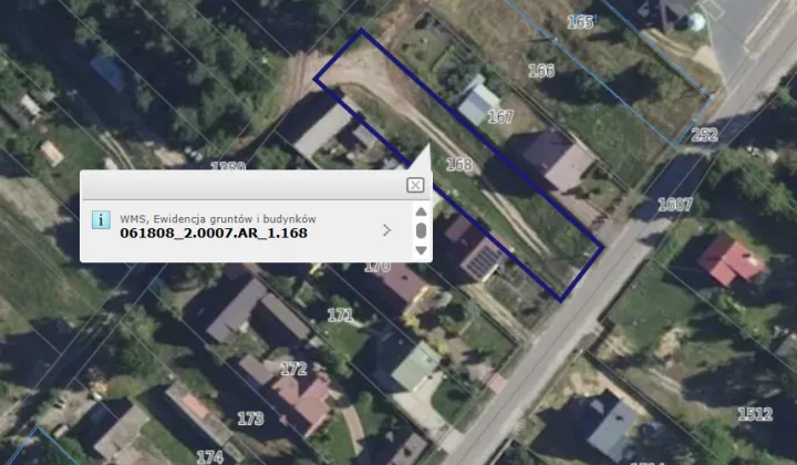 Działka rolno-budowlana Majdan Sopocki Drugi