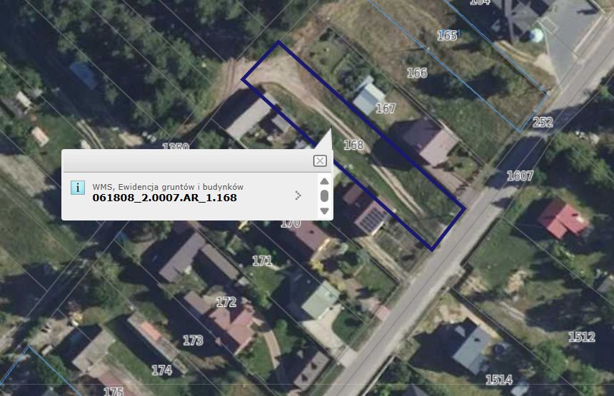 Działka rolno-budowlana Majdan Sopocki Drugi