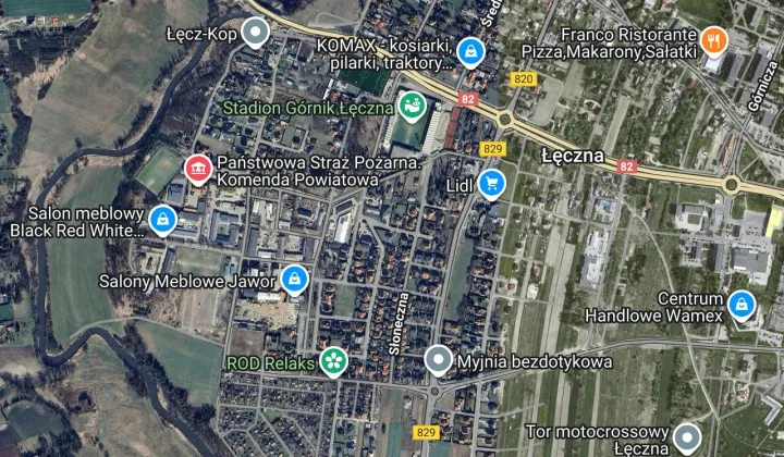 Działka budowlana Łęczna, ul. Tęczowa