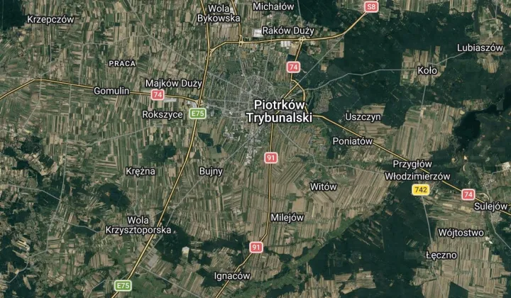 Działka budowlana Piotrków Trybunalski Krakówka, ul. Przemysłowa