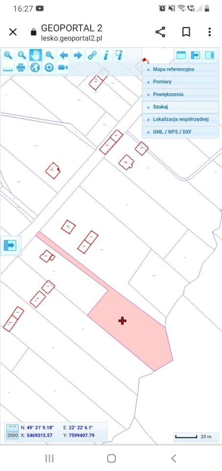 Działka Bereżnica Wyżna. Zdjęcie 2