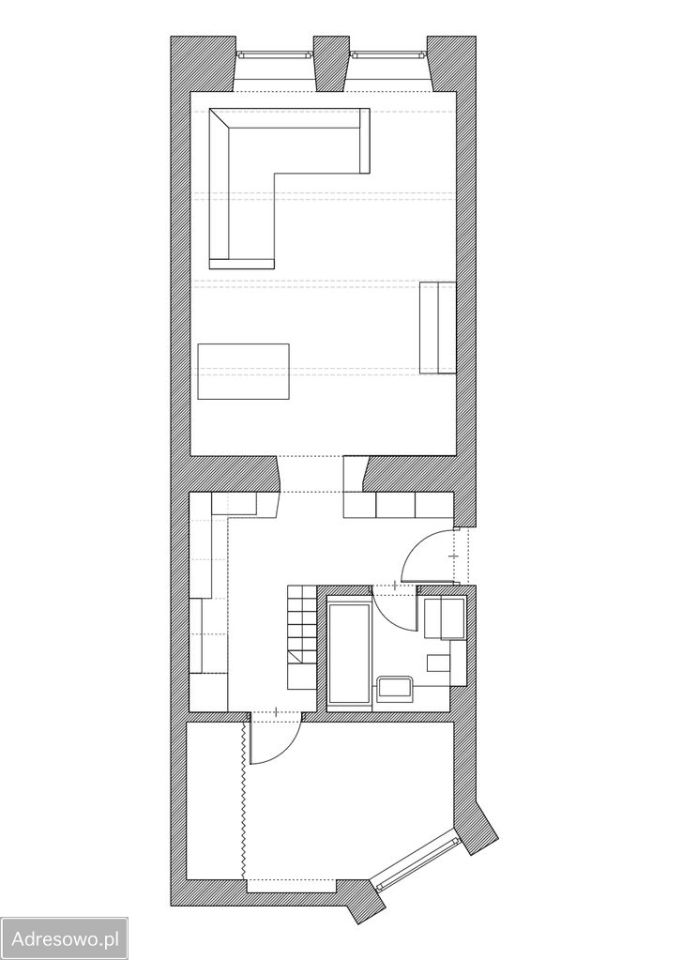 Mieszkanie 2-pokojowe Kraków Podgórze, ul. Węgierska. Zdjęcie 2