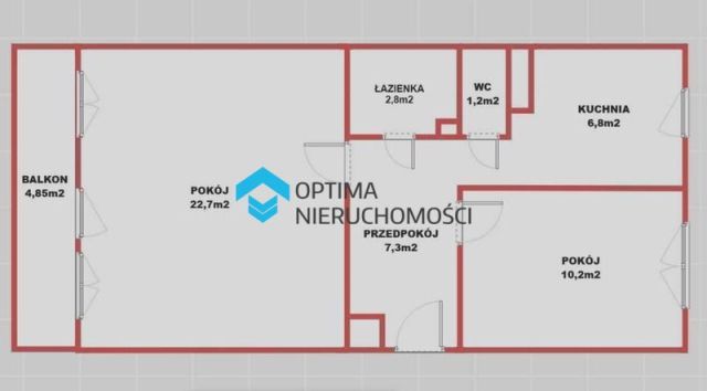 Mieszkanie 2-pokojowe Jelenia Góra Zabobrze. Zdjęcie 8