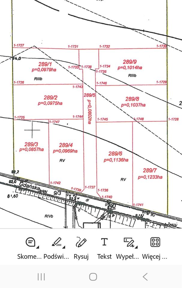 Działka rolna Lubsko, ul. Gdańska. Zdjęcie 1
