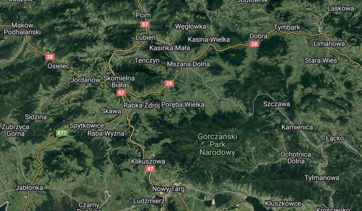 Działka budowlana Poręba Wielka Chlipały