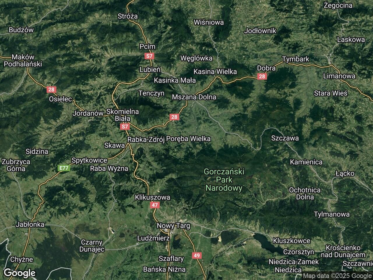 Działka budowlana Poręba Wielka Chlipały