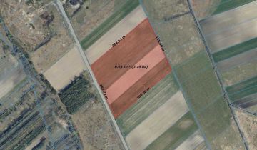 Działka inwestycyjna Serniki