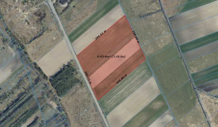 Działka inwestycyjna Serniki