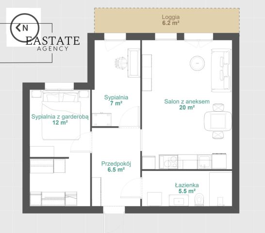 Mieszkanie 3-pokojowe Warszawa Praga-Południe, ul. Kobielska. Zdjęcie 8