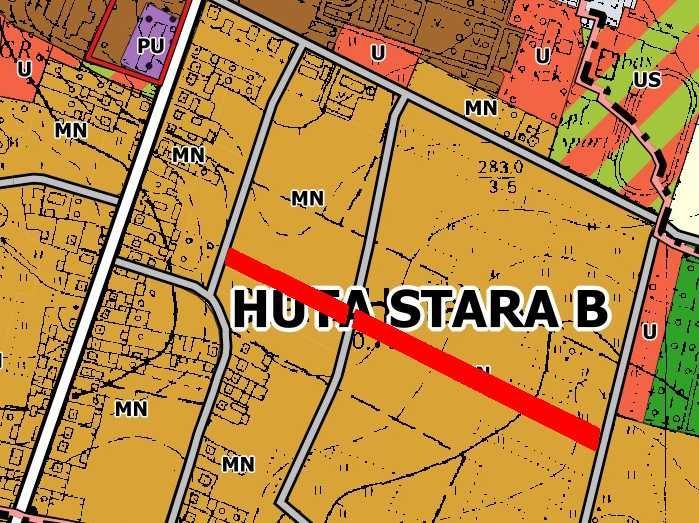 Działka rolno-budowlana Huta Stara B. Zdjęcie 4