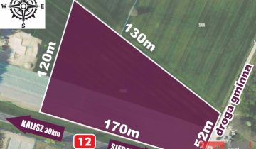 Działka rolna Błaszki Lubanów