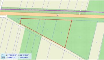 Działka inwestycyjna Białki Dolne
