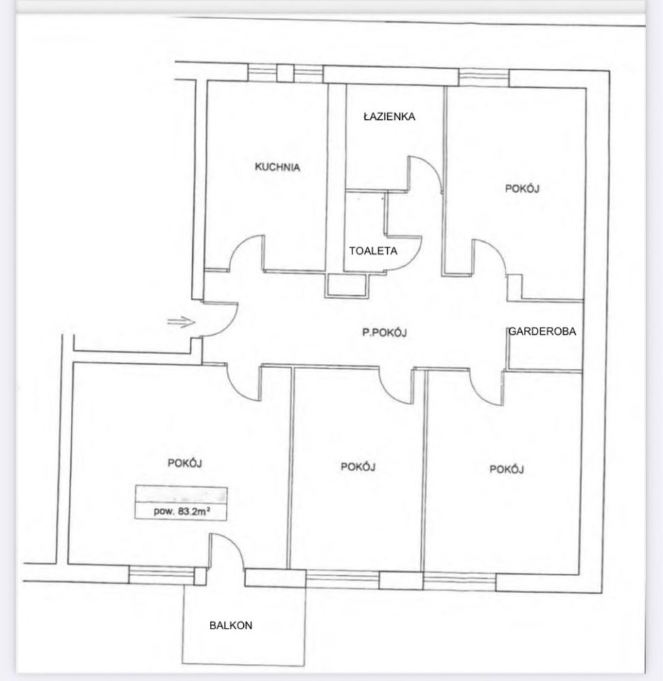Mieszkanie 4-pokojowe Warszawa Gocław. Zdjęcie 5