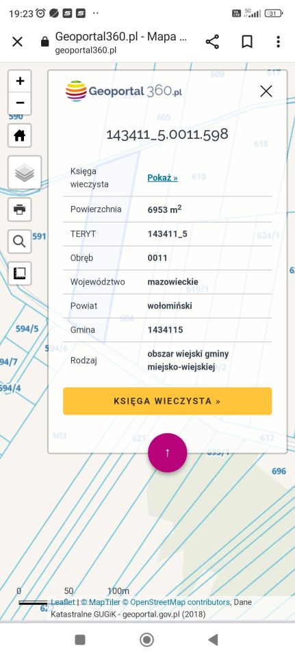 Działka rolno-budowlana Kury. Zdjęcie 2