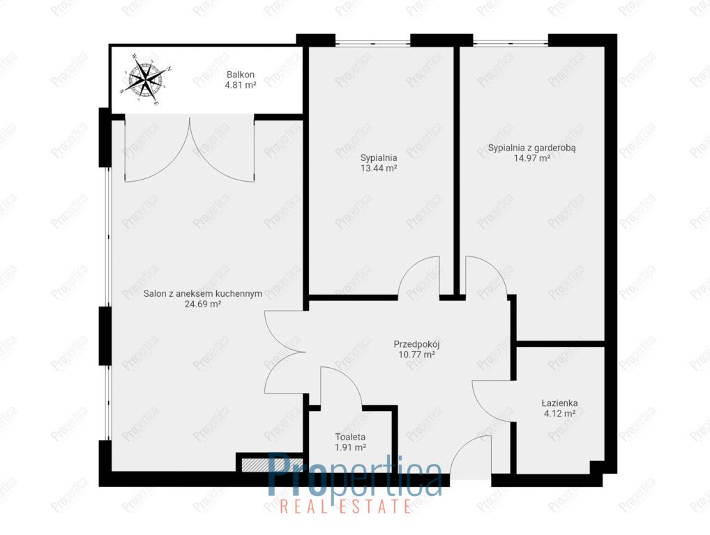 Mieszkanie 3-pokojowe Warszawa Mokotów, ul. Bartłomieja. Zdjęcie 17