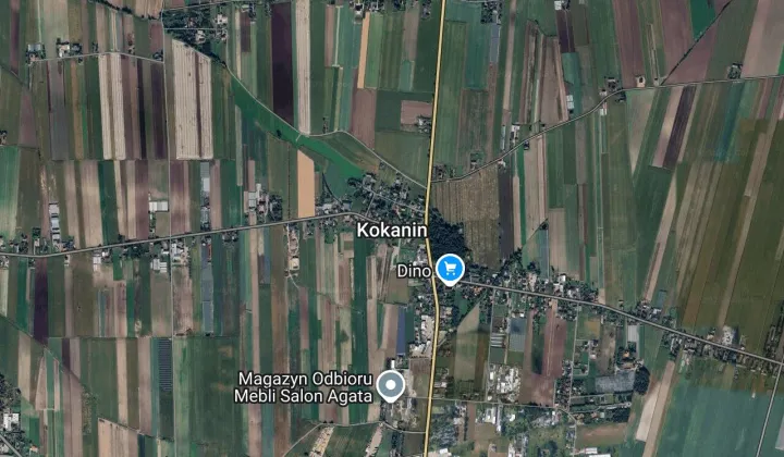 Działka budowlana Kokanin