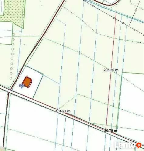 Działka rolno-budowlana Sokolniki Suche. Zdjęcie 2