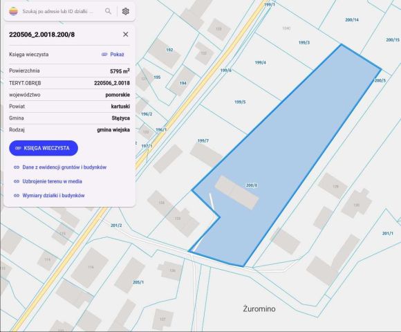 Działka rolno-budowlana Żuromino. Zdjęcie 1