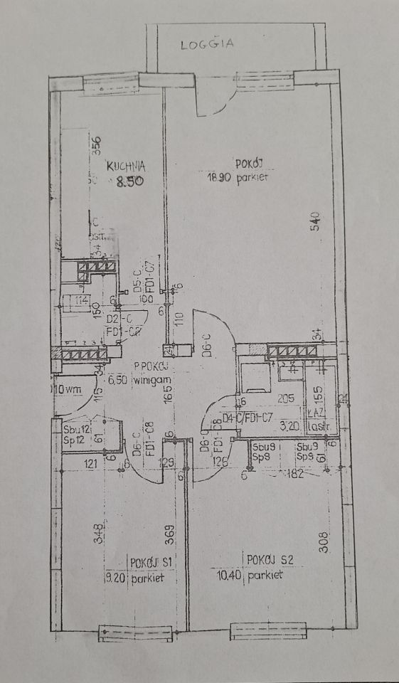 Mieszkanie 3-pokojowe Puławy Centrum, ul. Głęboka. Zdjęcie 4