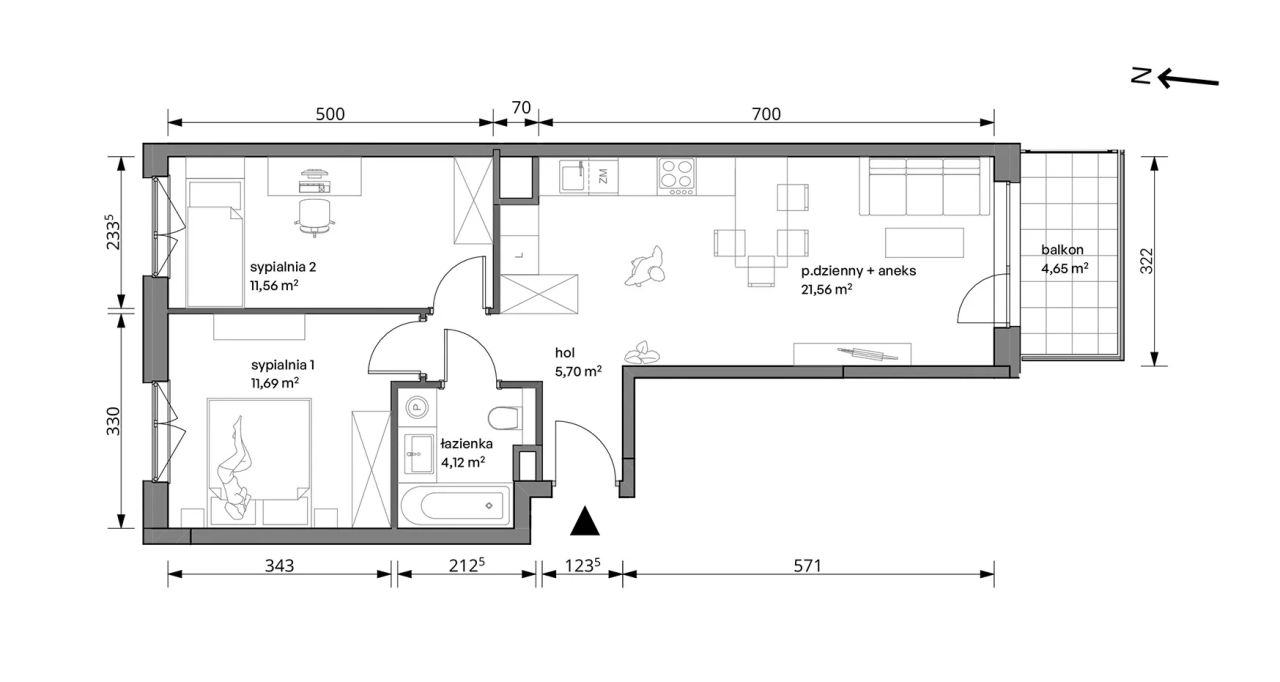 Mieszkanie 3-pokojowe Warszawa Włochy, ul. Trzcinowa. Zdjęcie 7