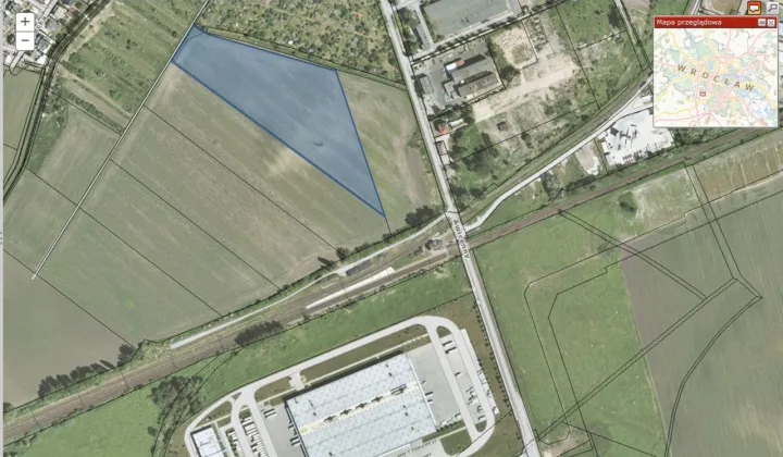 Działka rolna Wrocław Fabryczna, ul. Ibn Siny Awicenny