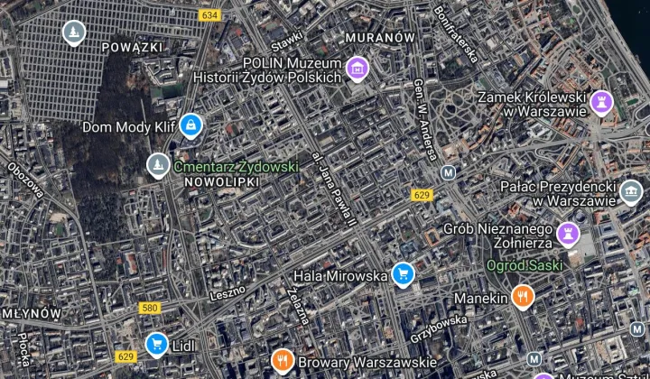 Lokal Warszawa Wola, al. Jana Pawła II