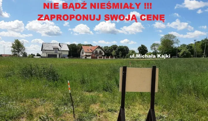 Działka budowlana Mikołajki Dybowo, ul. Michała Kajki