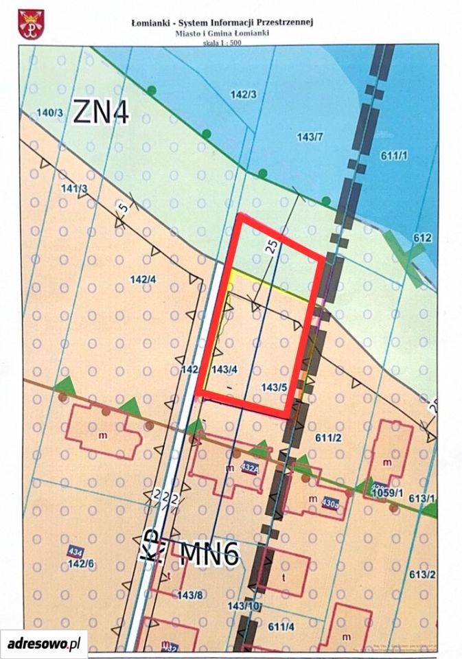 Działka budowlana Dziekanów Nowy, ul. Rolnicza. Zdjęcie 3