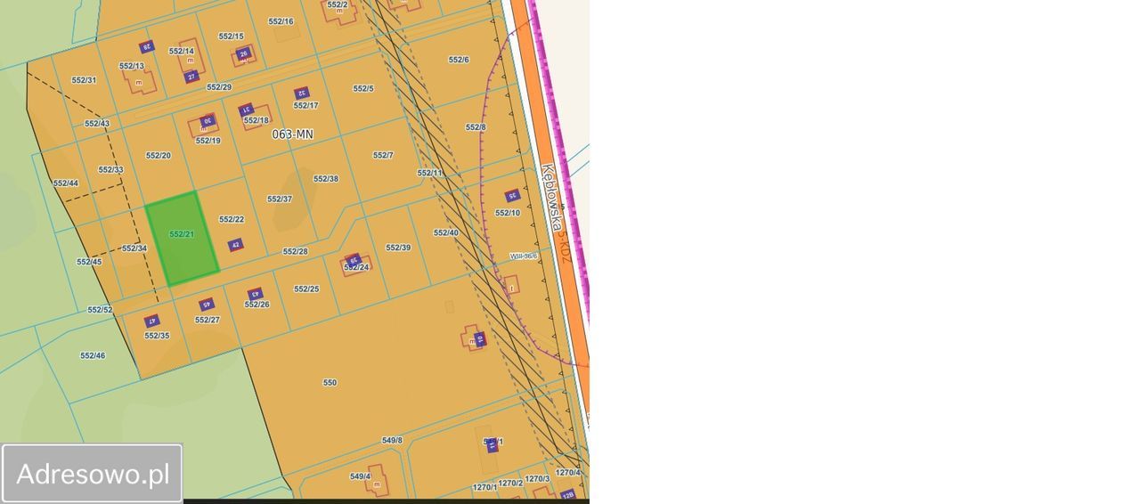 Działka rolno-budowlana Nowa Wieś Lęborska, ul. Kębłowska. Zdjęcie 5