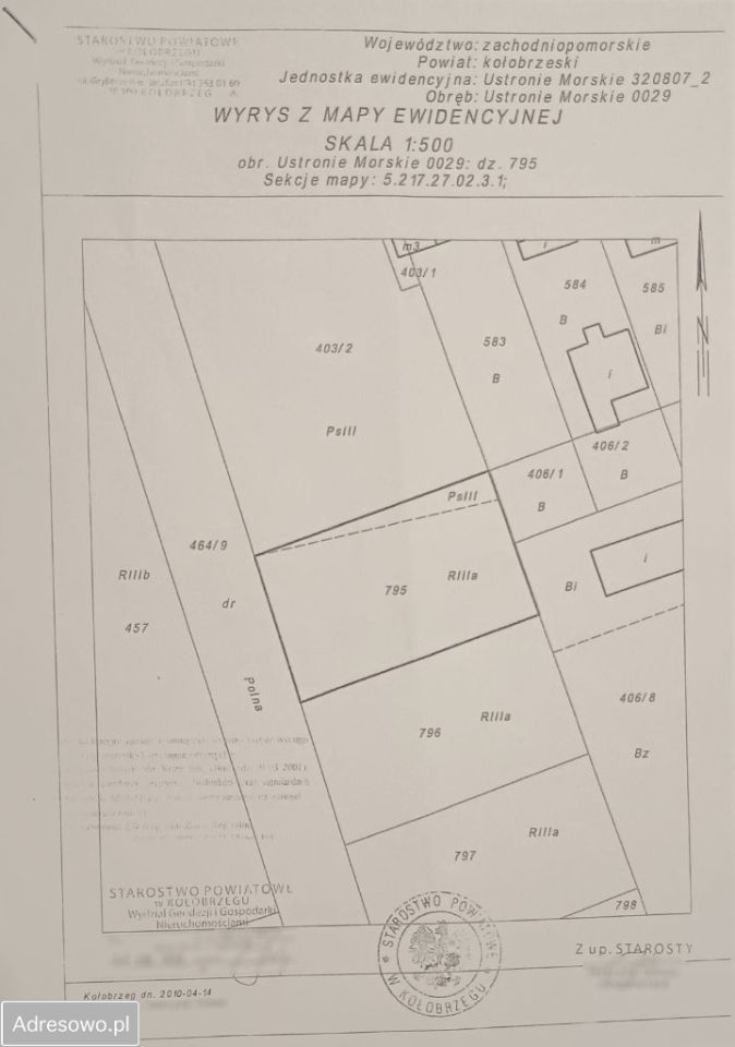 Działka inwestycyjna Ustronie Morskie, ul. Polna. Zdjęcie 5
