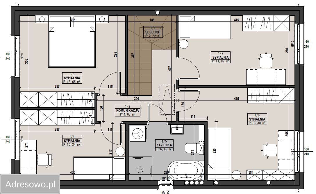 dom wolnostojący, 5 pokoi Fasty. Zdjęcie 9
