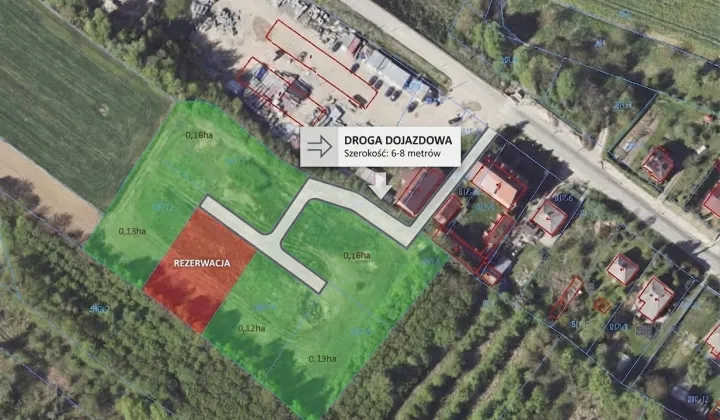 Działka budowlana Szczebrzeszyn, ul. Partyzantów