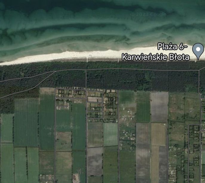 Działka rekreacyjna Karwieńskie Błoto Pierwsze