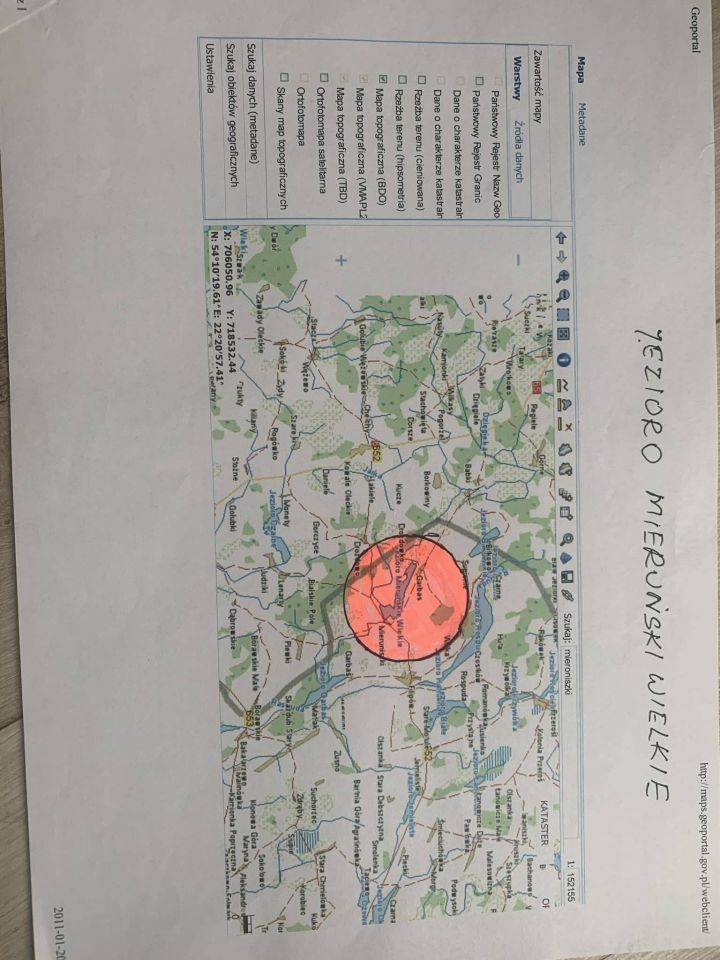 Działka leśna Mieruniszki. Zdjęcie 2