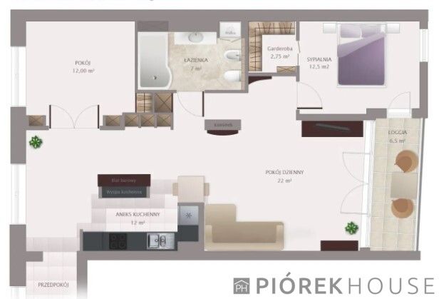 Mieszkanie 3-pokojowe Warszawa Mokotów, ul. Jana III Sobieskiego. Zdjęcie 10