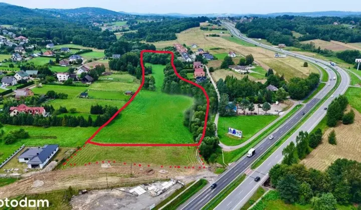 Działka inwestycyjna Krzyszkowice