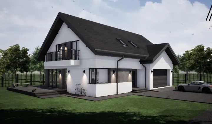 dom wolnostojący, 5 pokoi Łąka, ul. Adolfa Dygasińskiego